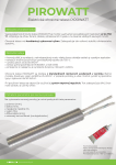 PIROWATT – Rohrheizk\u00f6rper (Flyer)